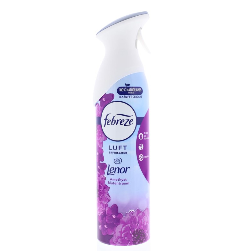 2 x Febreze Lufterfrischer Lenor Amethyst Blütentraum je 300ml entfernt