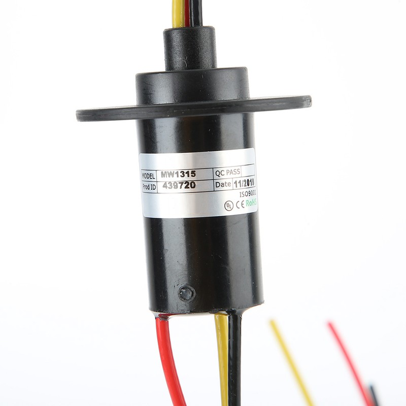 MW1320 Conductive Slip Ring 3 Wires 20A Current Slip Ring