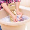 Wash Board, Household Washboard for Hand Washing Clothes, Wooden Handwash