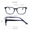 LifeArt Blue Light Blocking Glasses Women/Men Computer Reading Glasses Square
