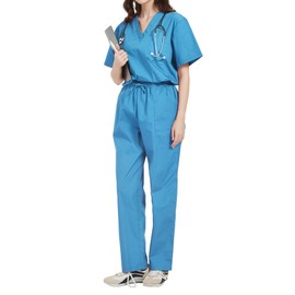 Misemiya Unisex Medical Uniform, Light blue 68