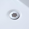 Luxier DS05-TC 1-1/2 in. Brass Bathroom and Vessel Sink Grid