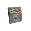 Australia Landmark Art Slate Coaster (slco-ds24-ozrg)