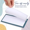 Utron 4 Pack Magnetic Notepads for Refrigerator, 50 Pages/Book Grocery