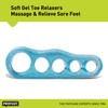 PROFOOT Flex-tastic Toe Spacers, Gel Toe Separators for Foot Pain,
