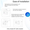 Blusafe Symphony Smart Cabinet Lock, RFID Card NFC, Bluetooth App,