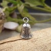 Sewroro Vintage Tin Bells Tibetan Silver Bells Antique Bell Pendants