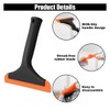 Car Flexible Silicone Squeegee, 5.9" Blade and 7.5" Long Handle