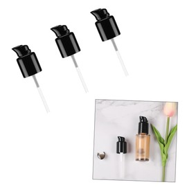 ABOOFAN 3pcs Lotion Dispenser Pump Replacement for Travel Bottles Bottleneck Diameter Plastic Pump for Shampoo Hand Soap Conditioner Refillable Bathroom Soap Dispenser