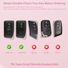 Meruns Compatible with Lexus key fob cover with Diamond Bling