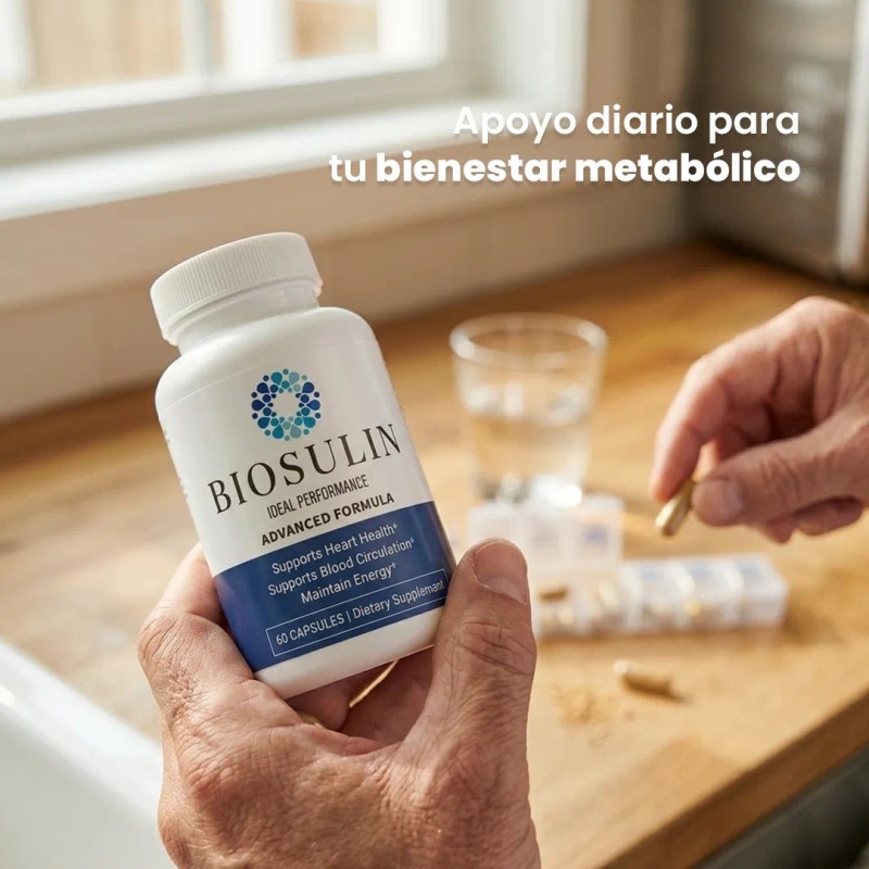 Biosulin Control Glucosa Cápsulas Sabor
