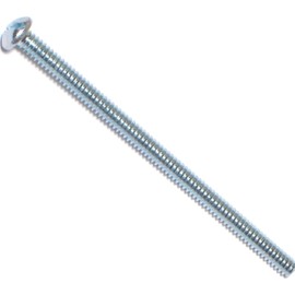 Hard-to-Find Fastener 014973315160 Slotted Round Machine Screws, 6-32 x 2-1/2, Piece-20, zinc