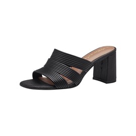 Tamaris Women's 1-27226-42 Heeled Mules, black
