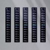 Upto 1x Aquarium Thermometer Fish Tank Sticker Temperature Strip Dual