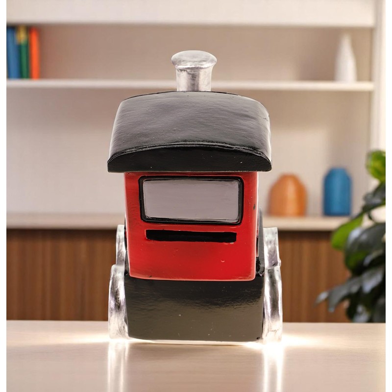 Kremers Schatzkiste Funny Money Box Railway Decoration Piggy Bank Figure