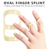 Bekecidi Pack of 10 Oval Finger Splint Trigger Finger Splint