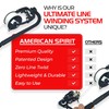 American Spirit Fishing Line Spooler, No Line Twist, Portable Line