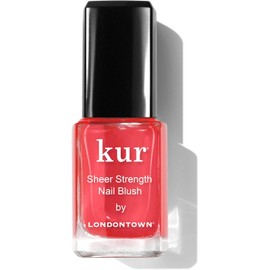 LONDONTOWN- Sheer Strength Nail Blush - Tratamiento fortalecedor y endurecedor de uñas con acabado gelatinoso 2 en 1