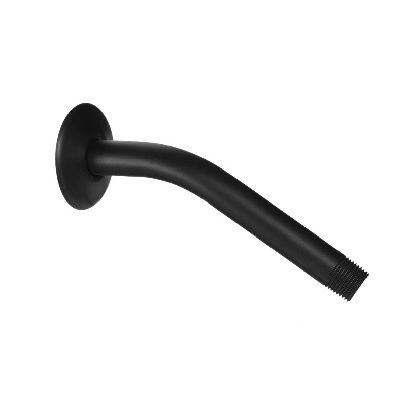 Westbrass 1/2" IPS x 8" Shower Arm, Matte Black, D301-1-62