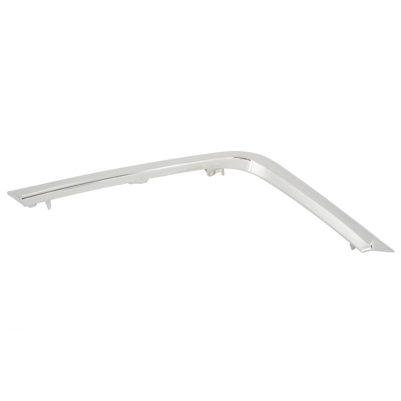 Front Bumper Lower Chrome Trim ABS Side Molding Strips Replacement