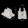 MECCANIXITY LED Neon Mounting Clips Holder Mounting Bracket Support Fixing