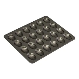 Bakemaster Madeleine Pan 24 Cup Non-Stick, Grey, 40019 3 cm*27 cm*21 cm