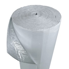 IES 4FT X 25FT Double Bubble White Reflective Foil Insulation R8 1/4inch R8-24