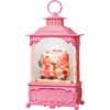 Gorrzai Valentines Day Snow Globe Gnome Snow Globe Lantern, Lighted
