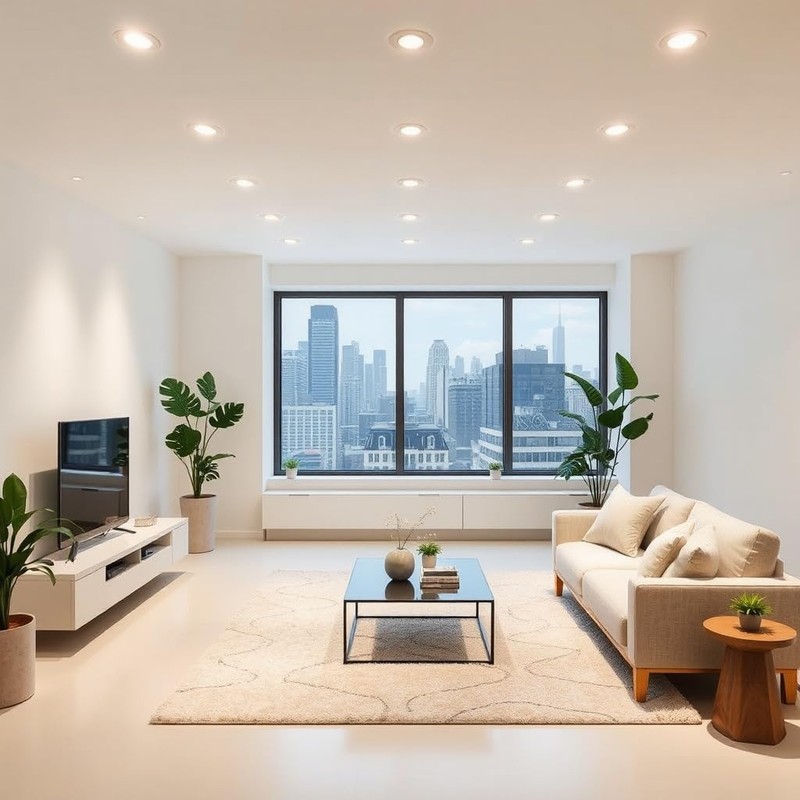 Lichtfaktor24 MCOB LED Einbauleuchte, 10er Set, Weiß, 5W (4000K), 230V.