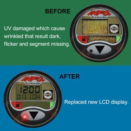 Display Replacement for SeaDoo GTI GTX LRV LTD LE RFI DI Info Gauge