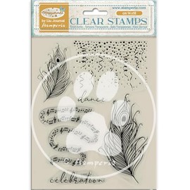 Stamperia WTK211 Acrylic Stamp, Clear, One Size