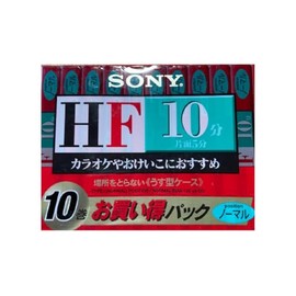 Sony 10 Min Audio Tape Pack Of 10 10 °C – 10hfa