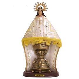 12.5" Virgen De Juquila Statue Catholic Saint Virgin Santa Our Lady of Juquila