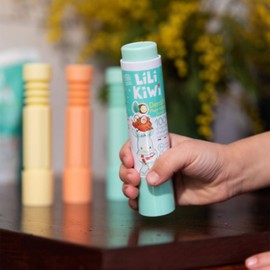 LiliKiwi Natural Fluoride Toothpaste 1000 ppm for Kids, Vegan and Cruelty Free, with Sweet Mint and Coconut Flavour, 30 ml