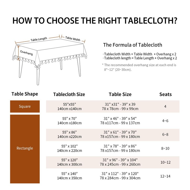 Deep Dream Tablecloth, Embroidered Waterproof Table Cloth Cotton Linen Wrinkle