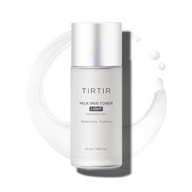 TIRTIR - Leche Skin Toner Light | Hidratación Instantánea Con 4% de Niacinamida, Tensor de Poros, Tónico Vegano para Pieles Propensas Al Acné, Sensibles y Grasas, Seguro para El Acné Fúngico, Pantenol,