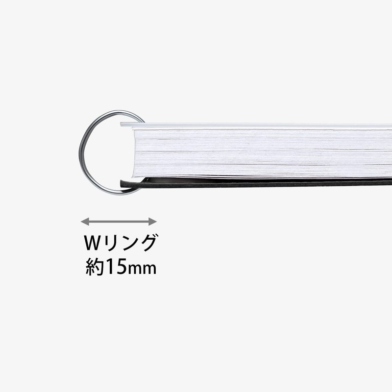 Kyokuto FOBCOOP Lined Ring-Bound Notebook