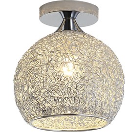 Hudi Fyier Modern Mini Ceiling Light Ceiling Lamp with Aluminum Lampshade for The Cloakroom,Hallway, Bedroom and Living Room