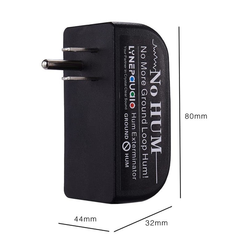 Btuty Ground Loop Noise Eliminator Only Eliminate the Hum Generated