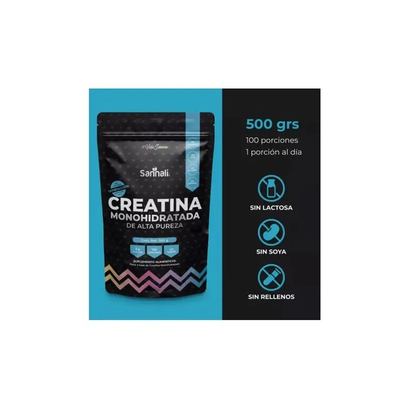 Pack de 2 Creatinas Monohidratadas Alta Pureza en Polvo -