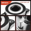 A-Premium 2 x Rear Wheel Bearing and Hub Assembly with