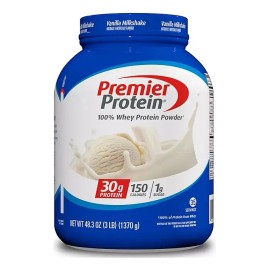 Premier Protein 30g High Protein, Vanilla Milkshake, 3 Lbs. Sabor Vainilla