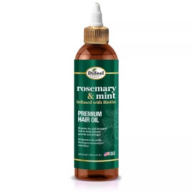 Aceite para cabello premium de romero y como nuevo con biotina 8 oz.