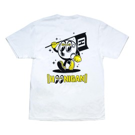 Hoonigan x Mooneyes Mascot Short Sleeve Tee White / 3XL