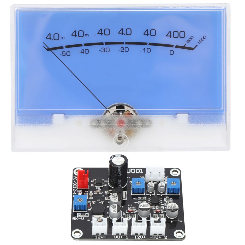 TS-DB105-W VU Meter with White Backlight Driver Board Audio Power