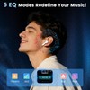 QJF Wireless Earbuds with Smart Touch Screen Bluetooth in-Ear Headphones