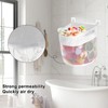 Xugoox Bath Toy Storage Bag, Large Capacity Bath Toy Organizer,
