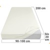 Jersey Fitted Sheet 100% Cotton - Available in 22 Colours