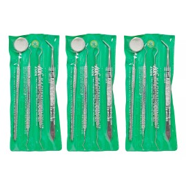 Arain Básico 1x4  Dental Instrumental Acero Inoxidable 3 Sets