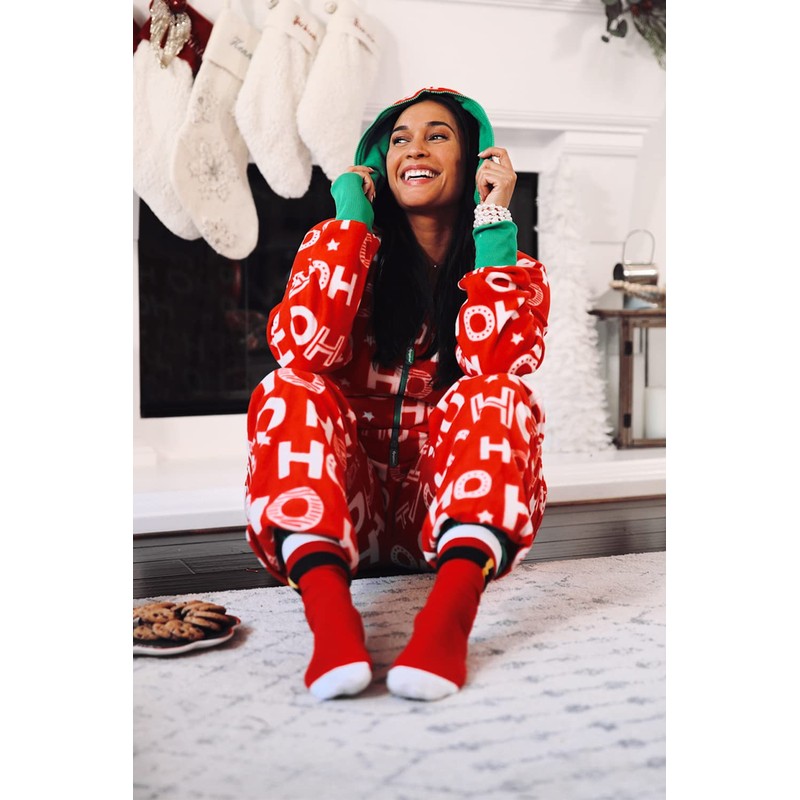 Tipsy Elves Red Santa Socks for Women OSFA